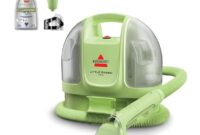 bissell little green mini pottable carpet